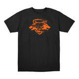 Call of Duty: Black Ops 6 Distressed Logo Black T-Shirt - Front View