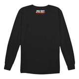 Call of Duty: Black Ops 6 Zombies Red Logo Black Long Sleeve T-Shirt - Back View