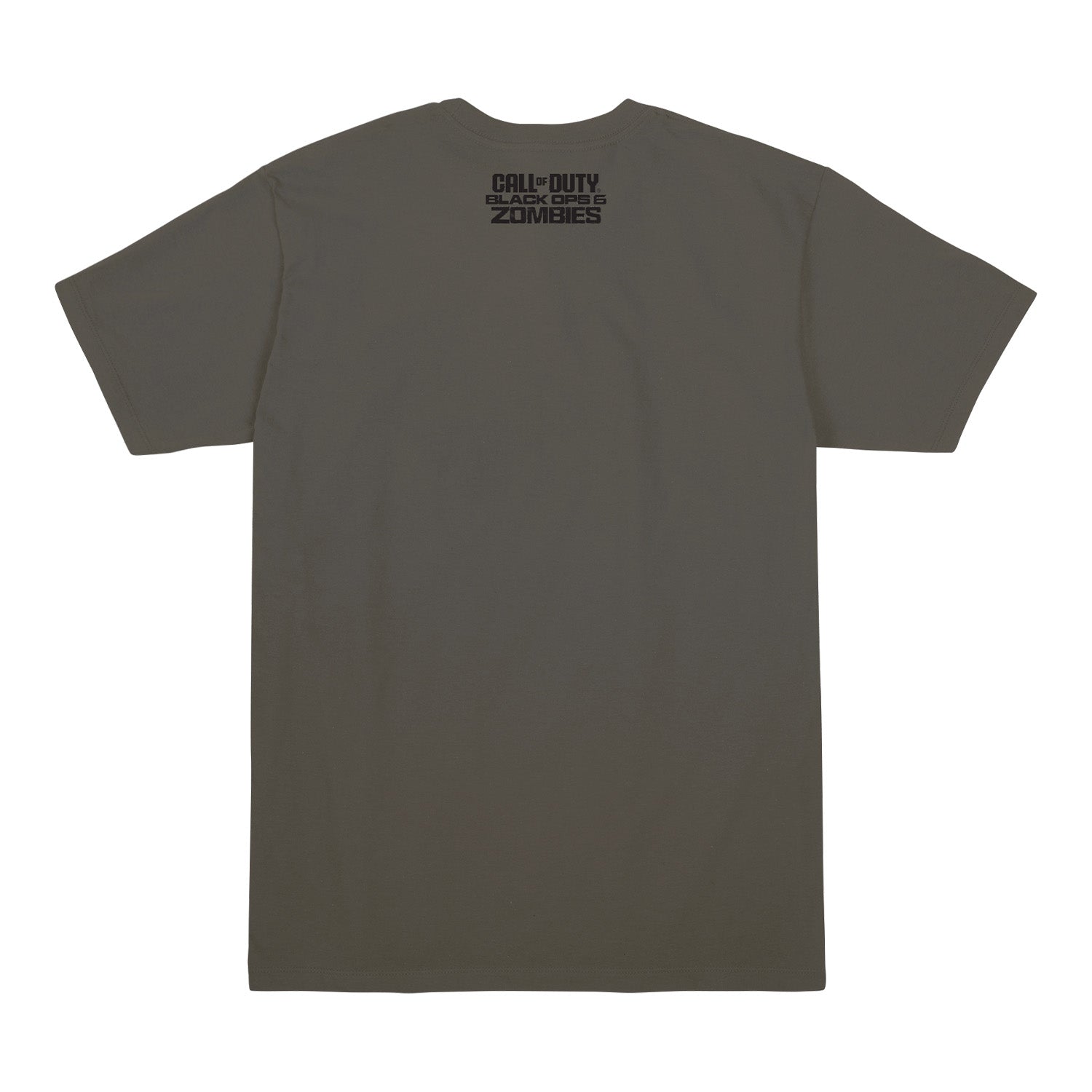 Call of Duty: Black Ops 6 Zombies Grey T-Shirt - Back View