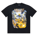 Call of Duty Zombies Origins Black T-Shirt - Front View