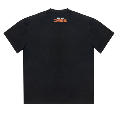 Call of Duty Zombies Origins Black T-Shirt - Back View