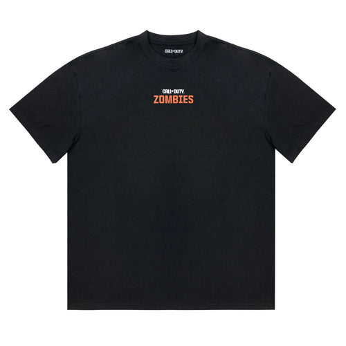 Call of Duty Zombies Mob of the Dead Black T-Shirt - Front View