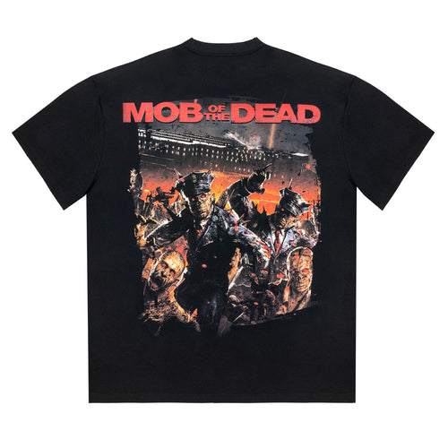 Call of Duty Zombies Mob of the Dead Black T-Shirt - Back View