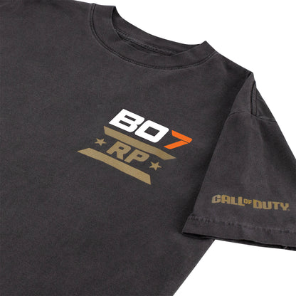 Call of Duty Gold Rank T-Shirt - Flat Lay Front View