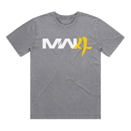 Call of Duty: Modern Warfare 4 Logo Grey T-Shirt - Front View