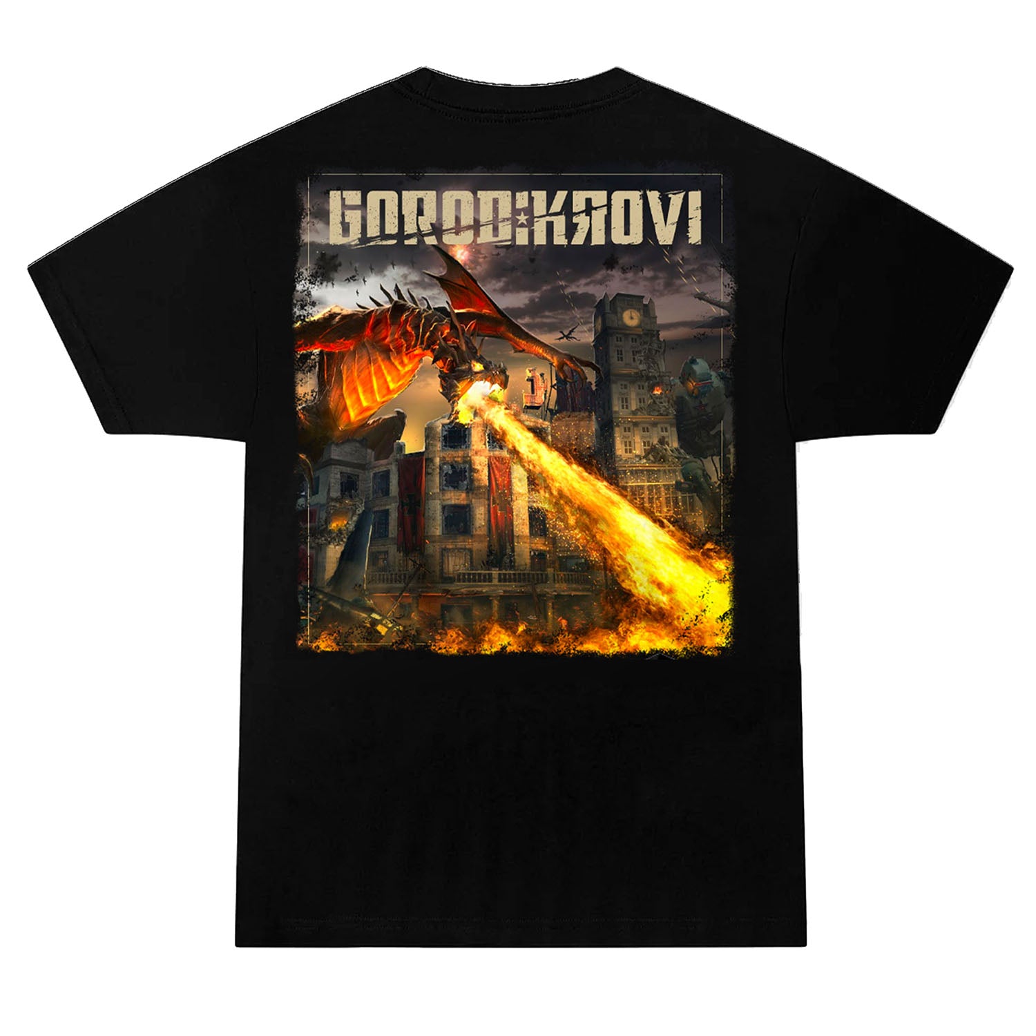Call of Duty: Black Ops 3 Zombies Gorod Krovi Black T-Shirt | Call