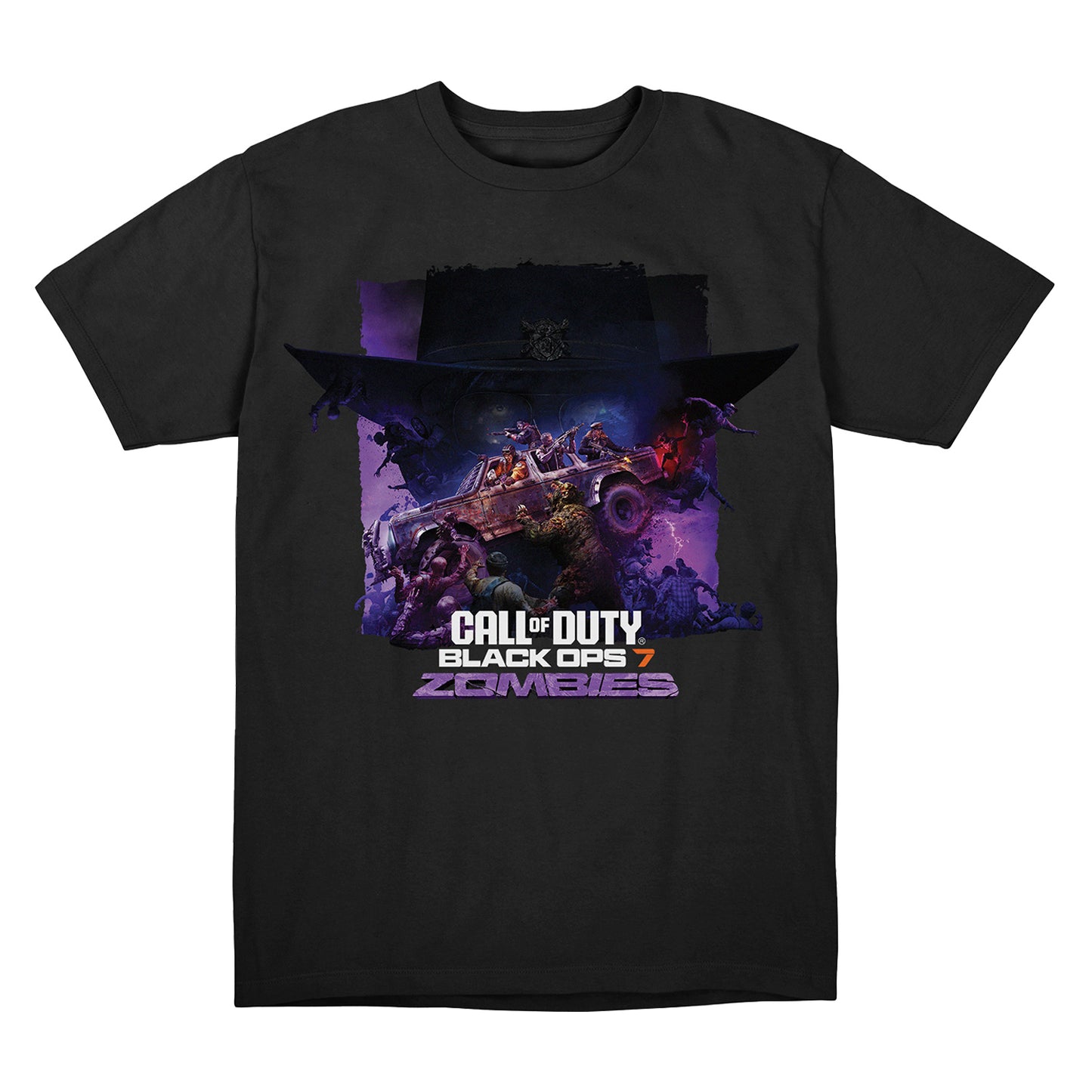 Call of Duty: Black Ops 7 Zombies Key Art T-Shirt - Front View