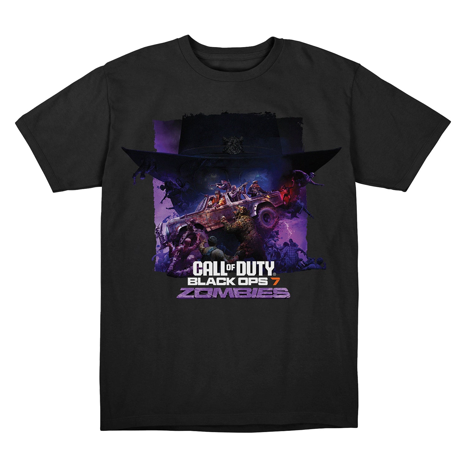 Call of Duty: Black Ops 7 Zombies Key Art T-Shirt - Front View