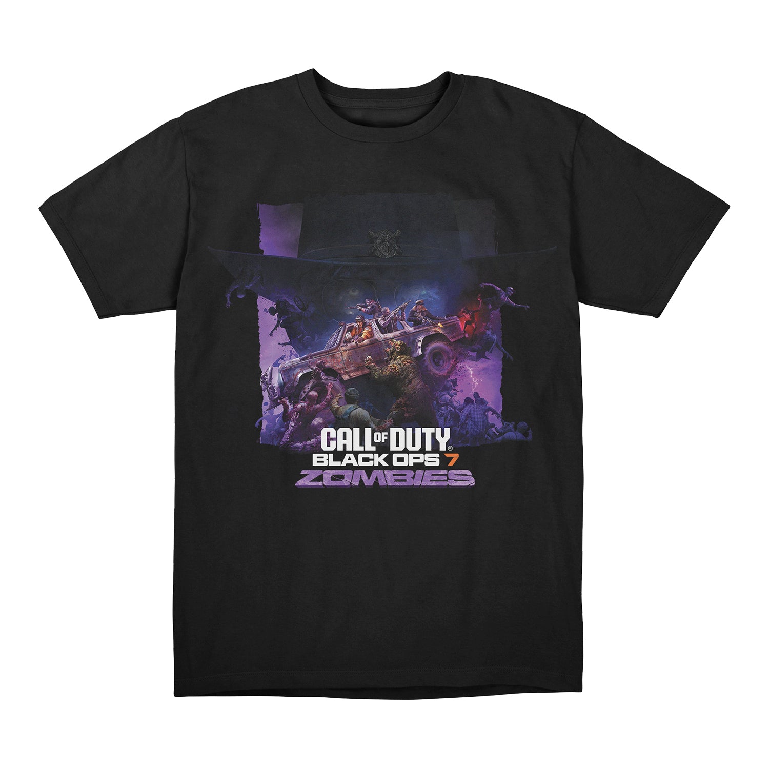 Call of Duty: Black Ops 7 Zombies Key Art T-Shirt - Front View
