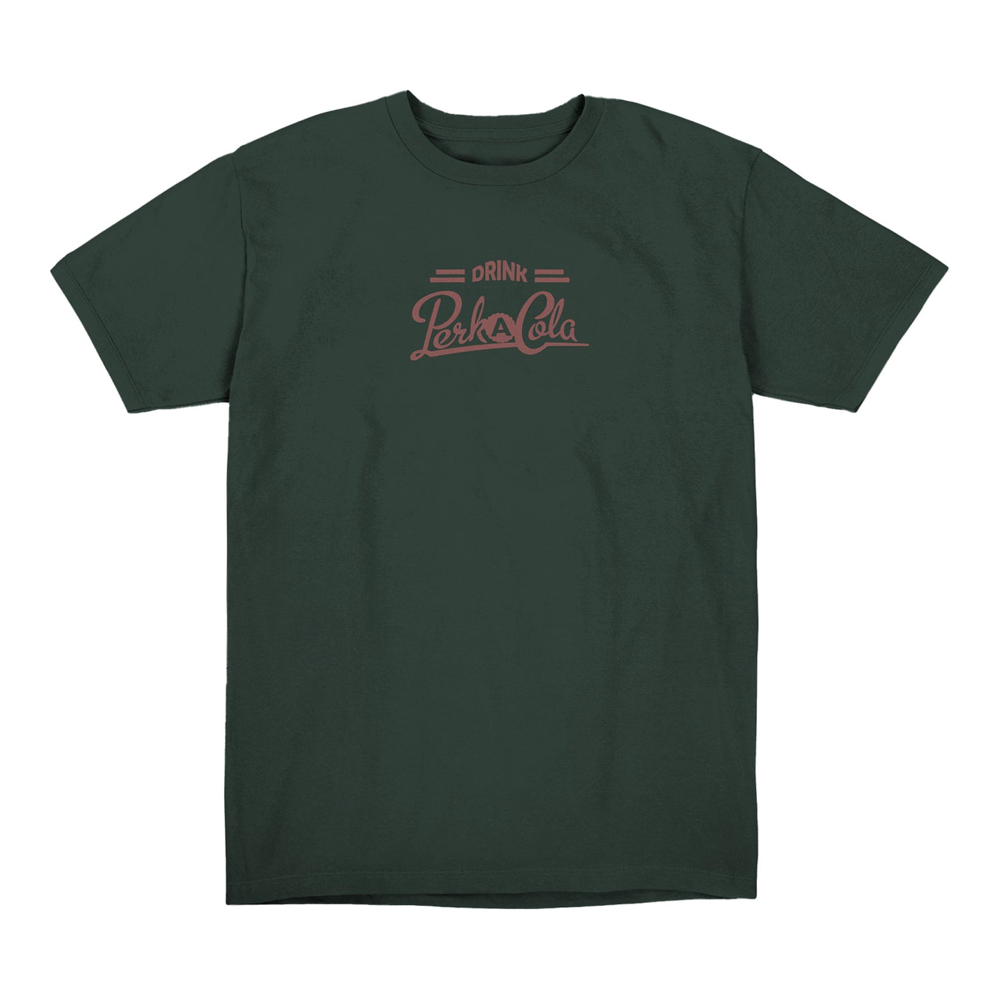 Call of Duty Vintage Perk-A-Cola Cans T-Shirt - Front View Green Version
