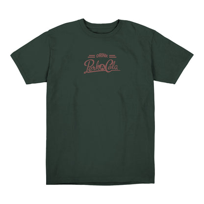 Call of Duty Vintage Perk-A-Cola Cans T-Shirt - Front View Green Version