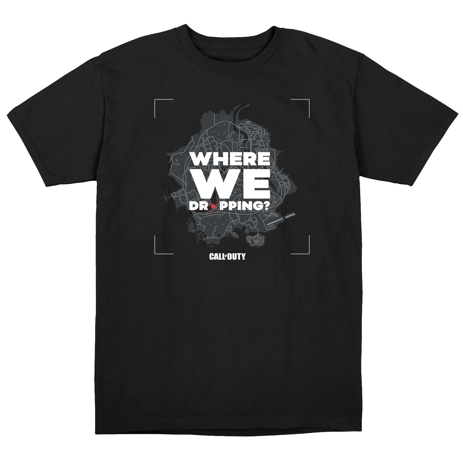 Call of Duty Black Where We Dropping T-Shirt