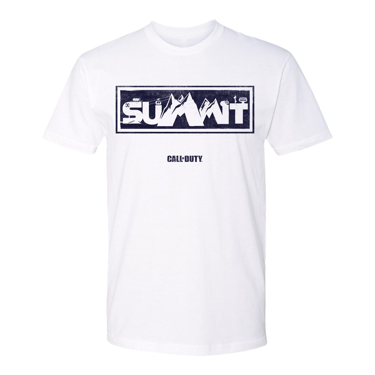 Call of Duty Summit T-Shirt - White Front View