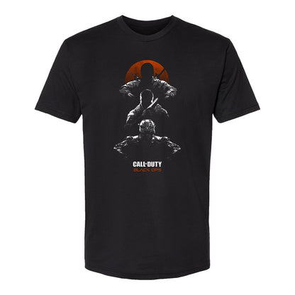 Call of Duty: Black Ops Series Poster Black T-Shirt - Front View
