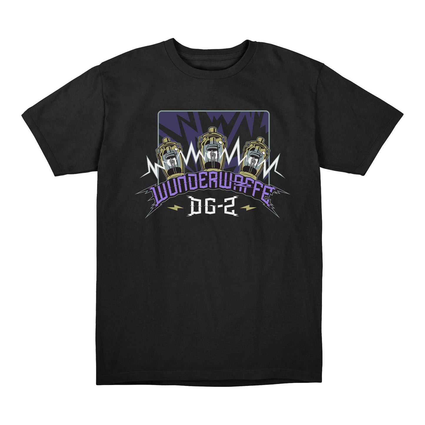 Call of Duty Wunderwaffe DG-2 Black T-Shirt - Front View
