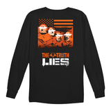 Call of Duty: Black Ops 6 The Truth Lies Black Long Sleeve T-Shirt - Back View