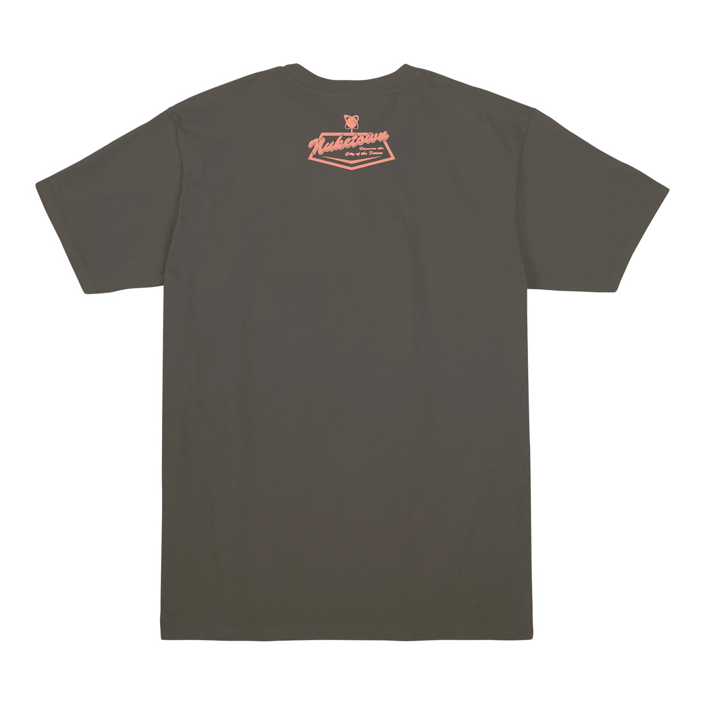 Call of Duty Welcome to Nuketown T-Shirt - Back View Charcoal Grey Version