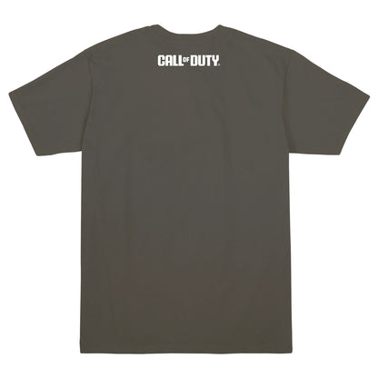 Call of Duty Ghost Sugar Skull T-Shirt - Back View Grey Version