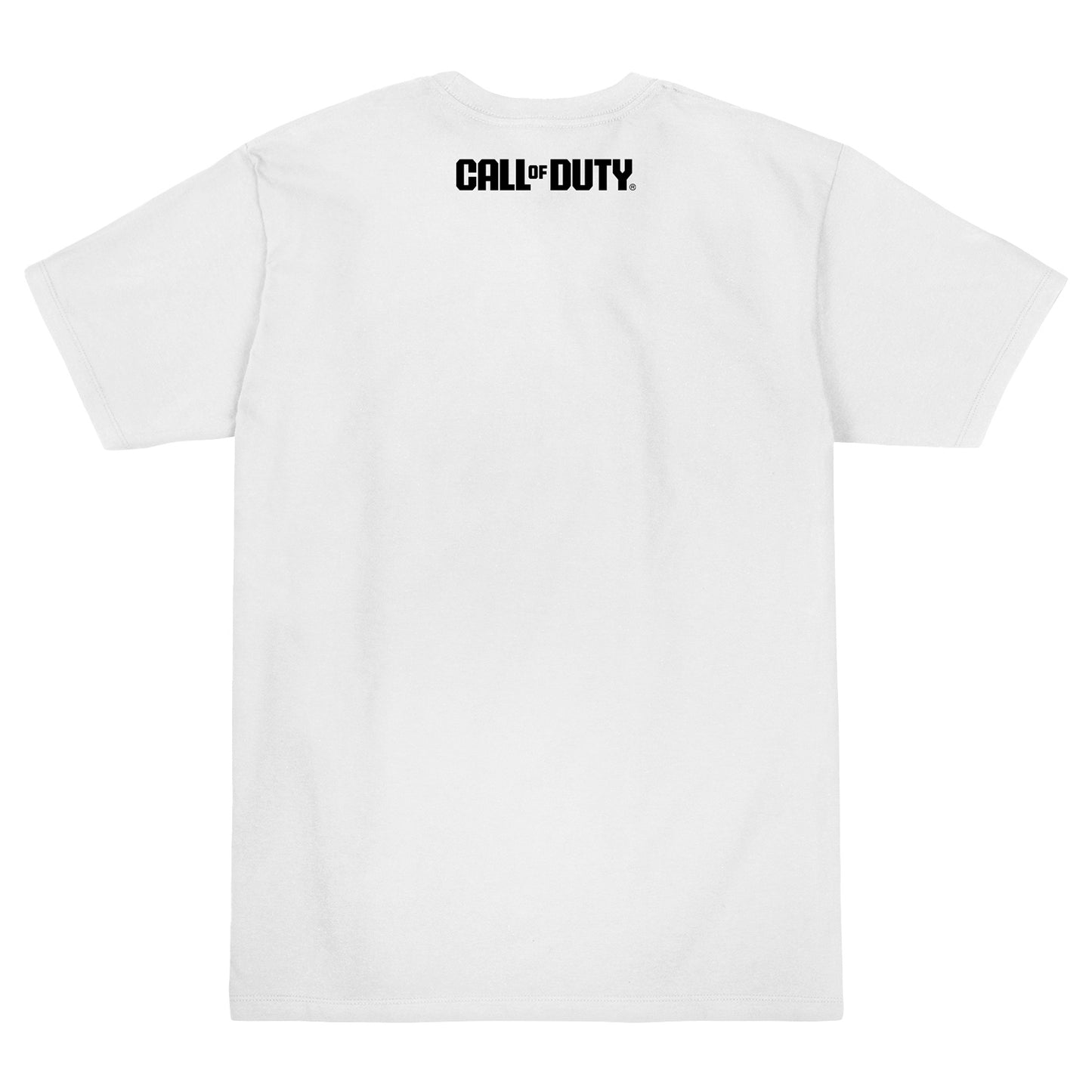 Call of Duty Ghost Sugar Skull T-Shirt - Back View White Version