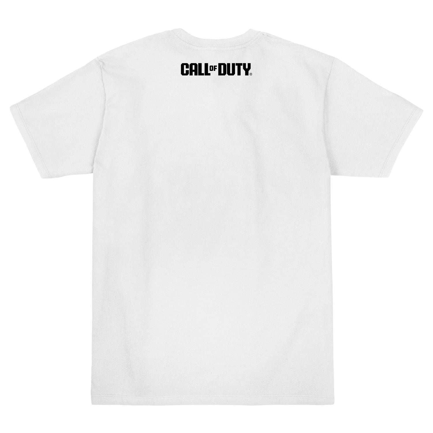 Call of Duty Ghost Sugar Skull T-Shirt - Back View White Version