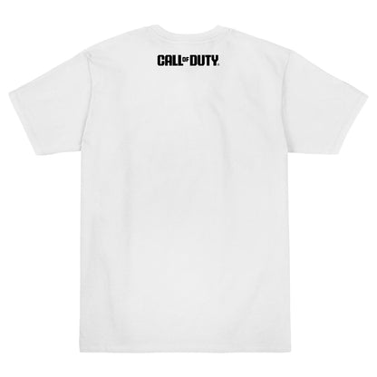 Call of Duty Ghost Sugar Skull T-Shirt - Back View White Version