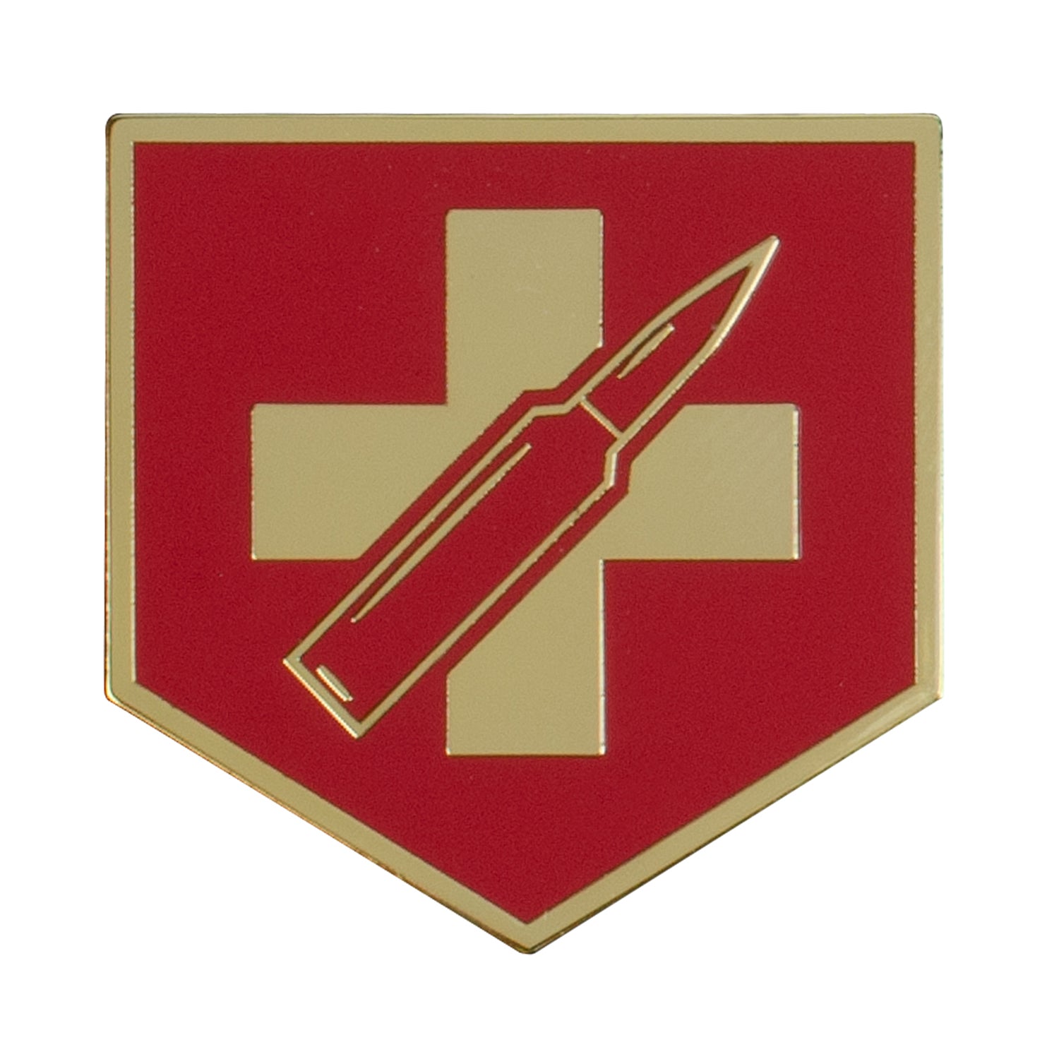 Call of Duty Jugger-Nog Hat Pin - Front View