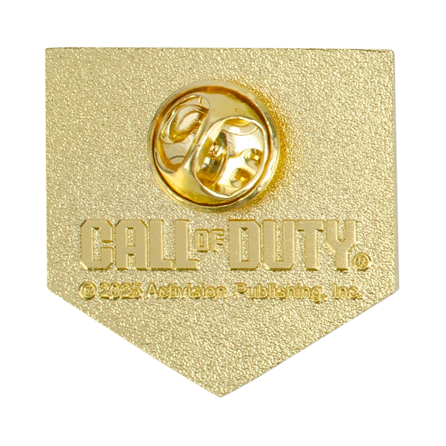 Call of Duty Jugger-Nog Hat Pin - Back View