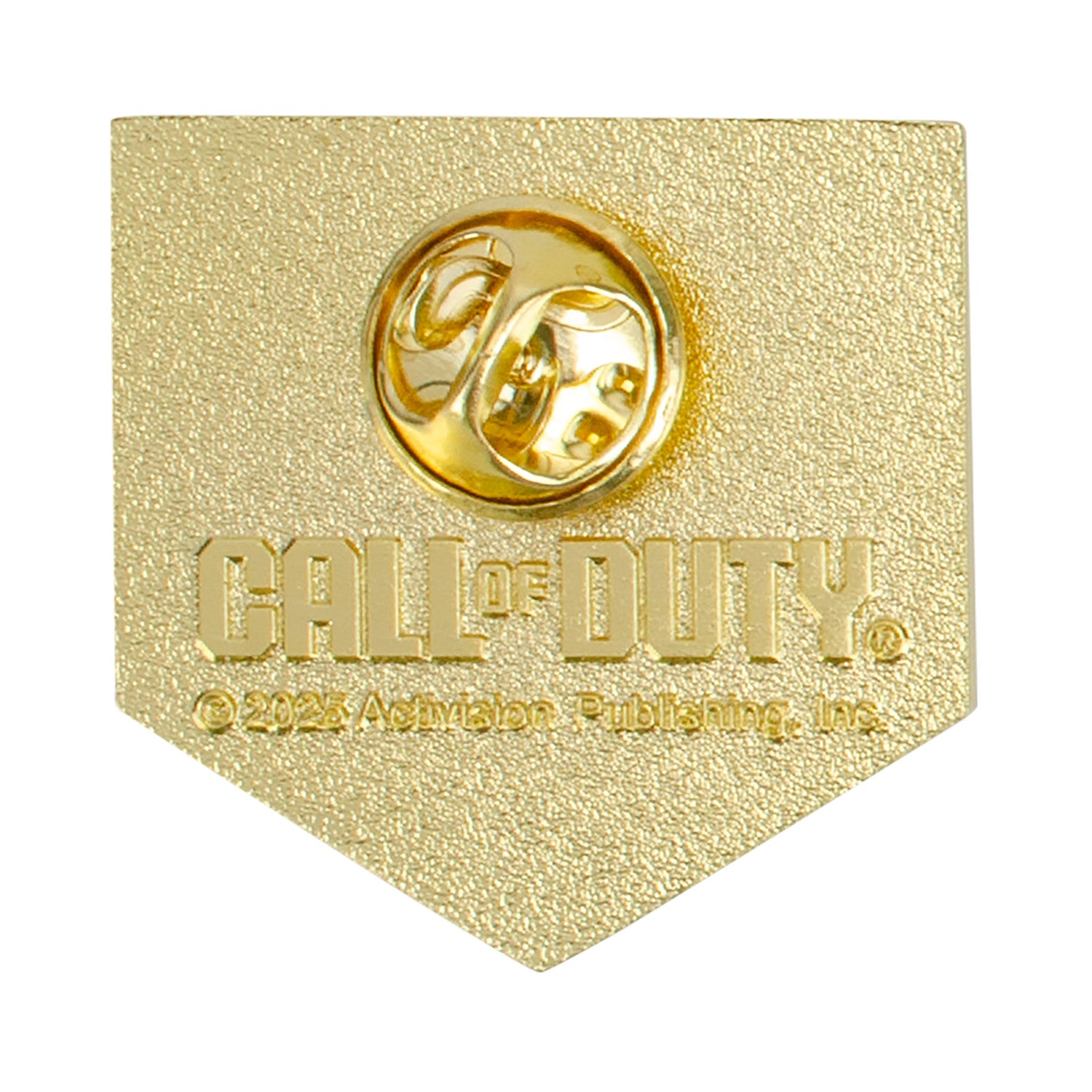 Call of Duty Jugger-Nog Hat Pin - Back View