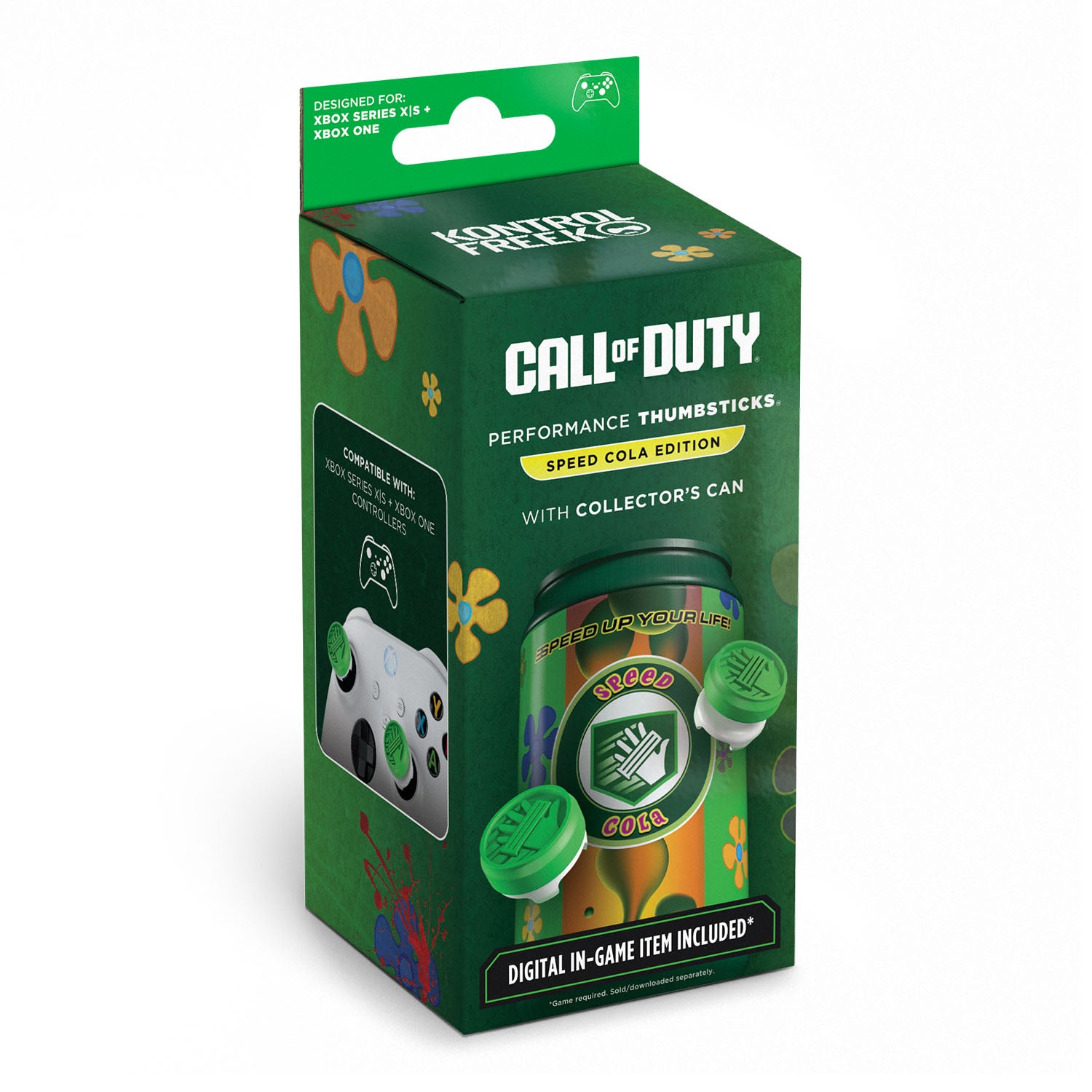 Call of of Duty Speed Cola Edition Xbox Thumbsticks - Package View