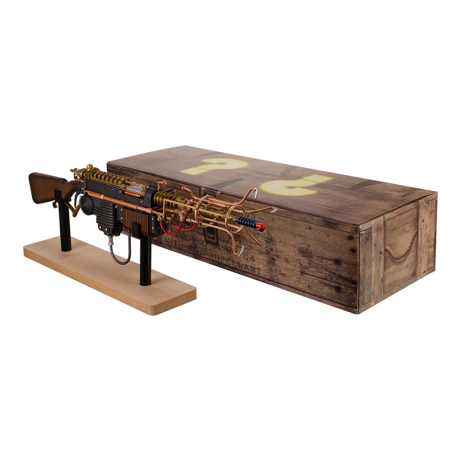 Wunderwaffe DG-2 1/2 Scale Replica Statue - Stand with Box View