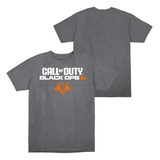 Call of Duty Black Ops 6 Grey T-Shirt - Front and Back View