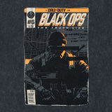 Call of Duty: Black Ops 6 Distressed Poster T-Shirt - Close Up View