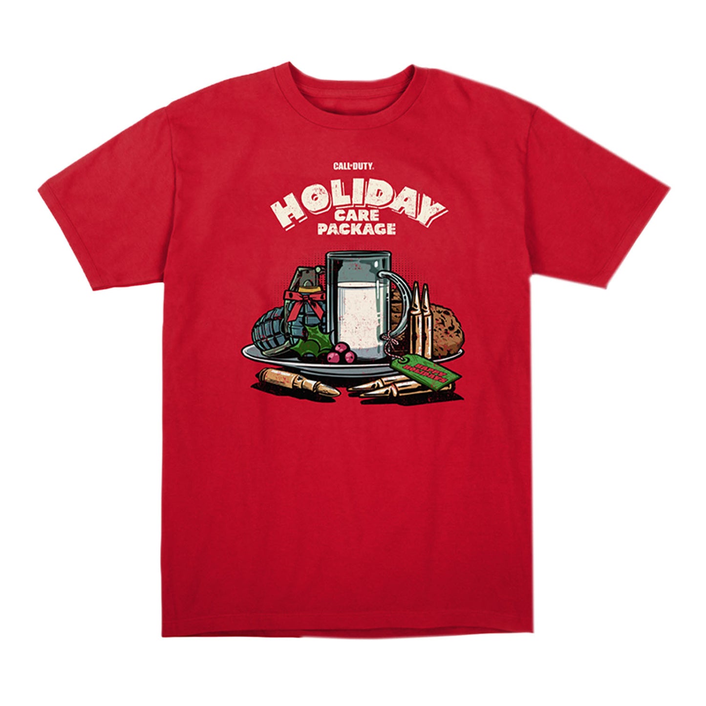 Call of Duty Holiday Care Package T-Shirt - Front View