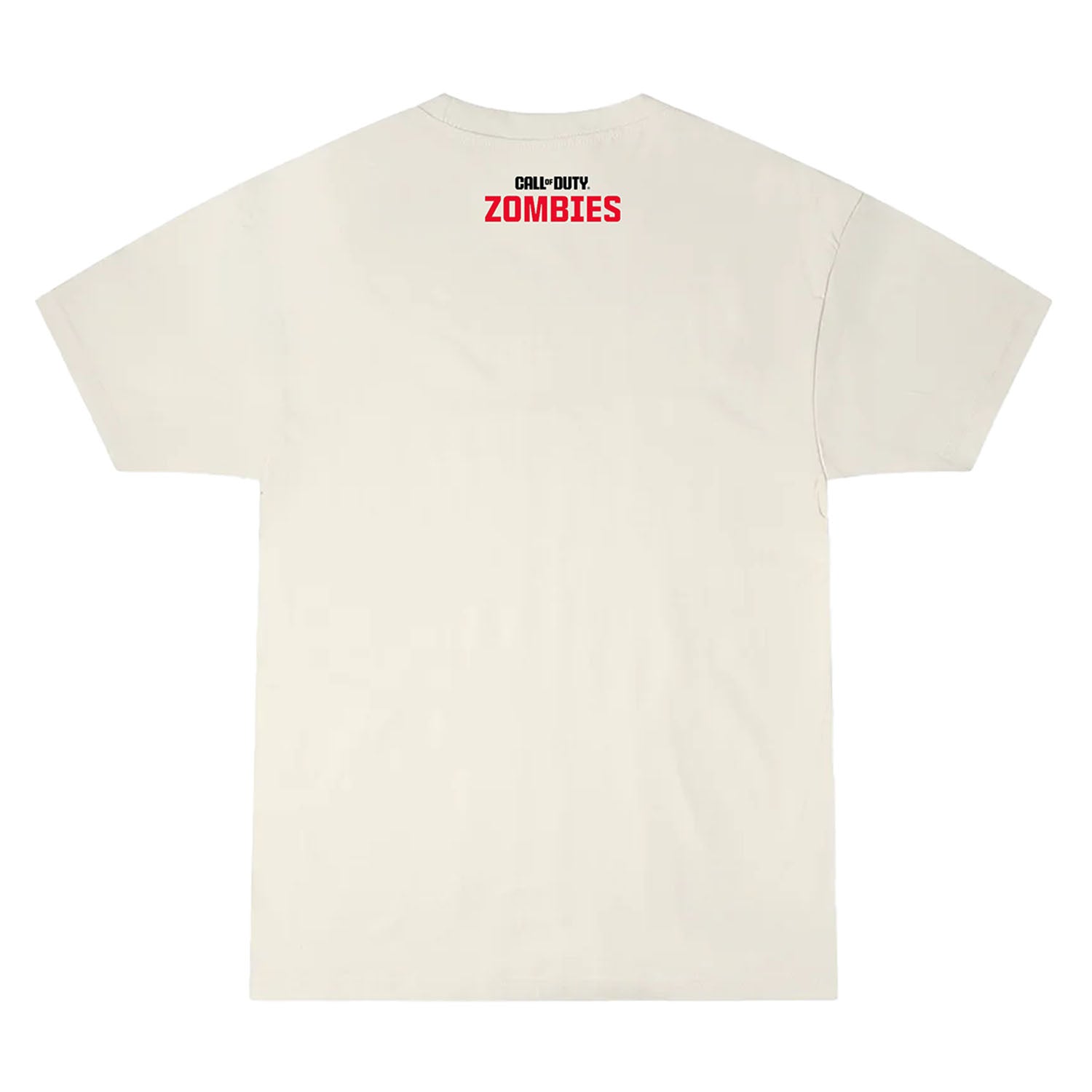 Call of Duty: Zombies Origins Vintage White T-Shirt - Back View