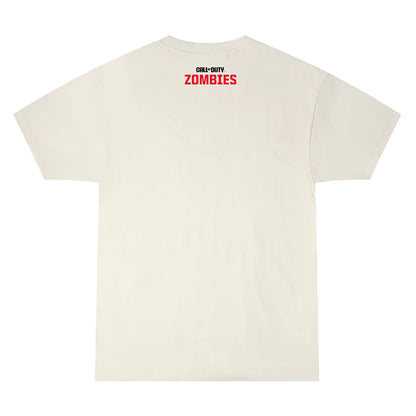 Call of Duty: Zombies Origins Vintage White T-Shirt - Back View