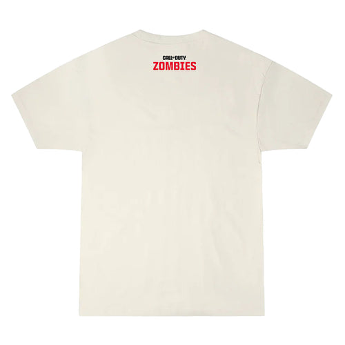 Call of Duty: Zombies Origins Vintage White T-Shirt - Back View