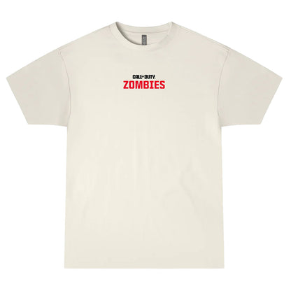 Call of Duty: Zombies Mob of the Dead Vintage White T-Shirt - Front View