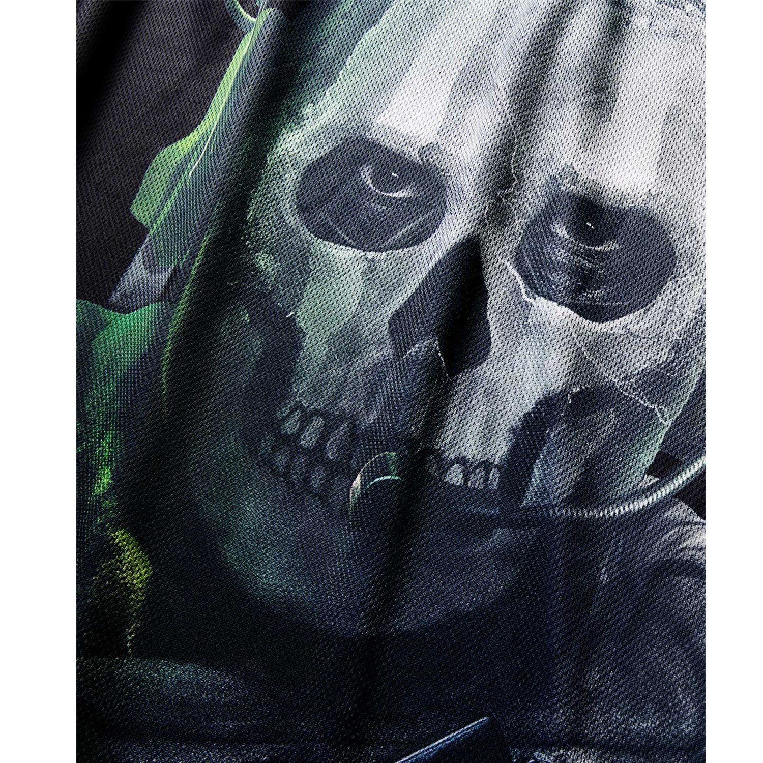 Call of Duty Black Ghost Jersey - Close Up View