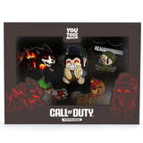 Call of Duty Zombies Pin Set - Front View Packaging