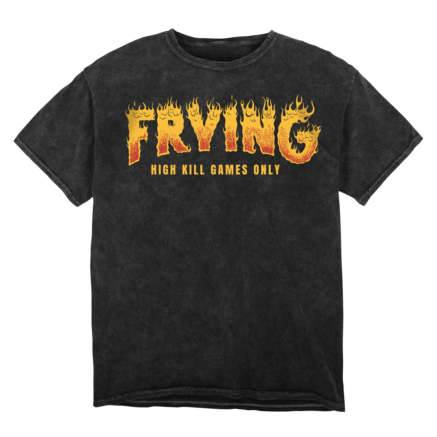 Call of Duty Mineral Wash Frying T-Shirt - Front View