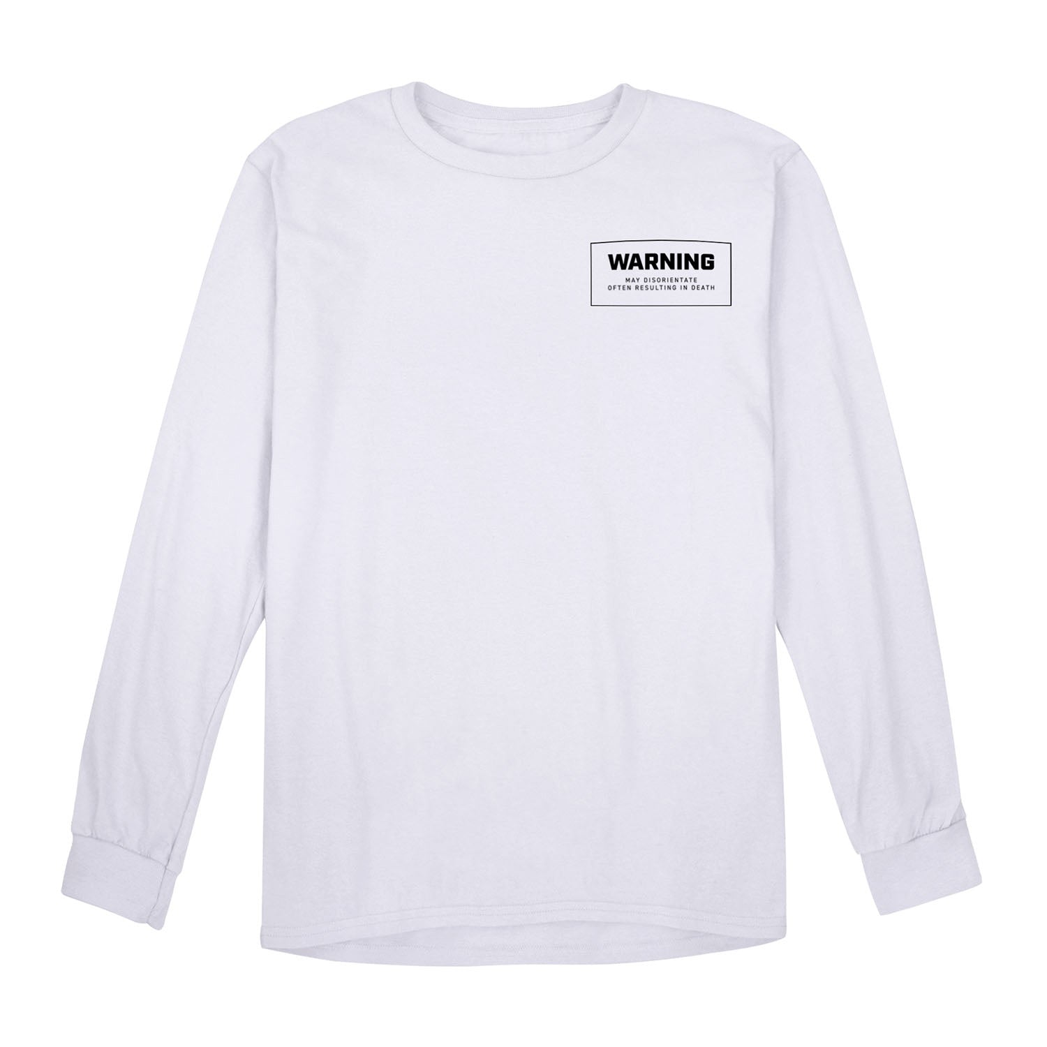 Call of Duty Stunned White Long Sleeve T-Shirt - Front View