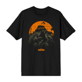 Kong vs Godzilla Black COD Warzone T-Shirt - Front View