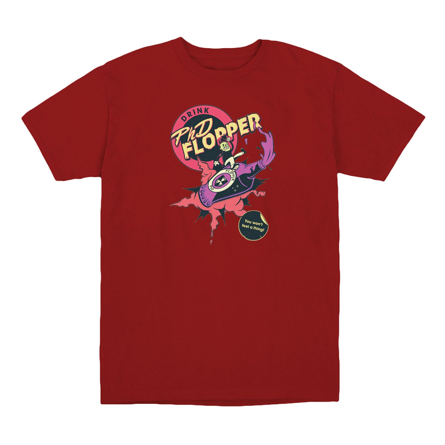 Call of Duty Dr. Flopper Red T-Shirt - Front View