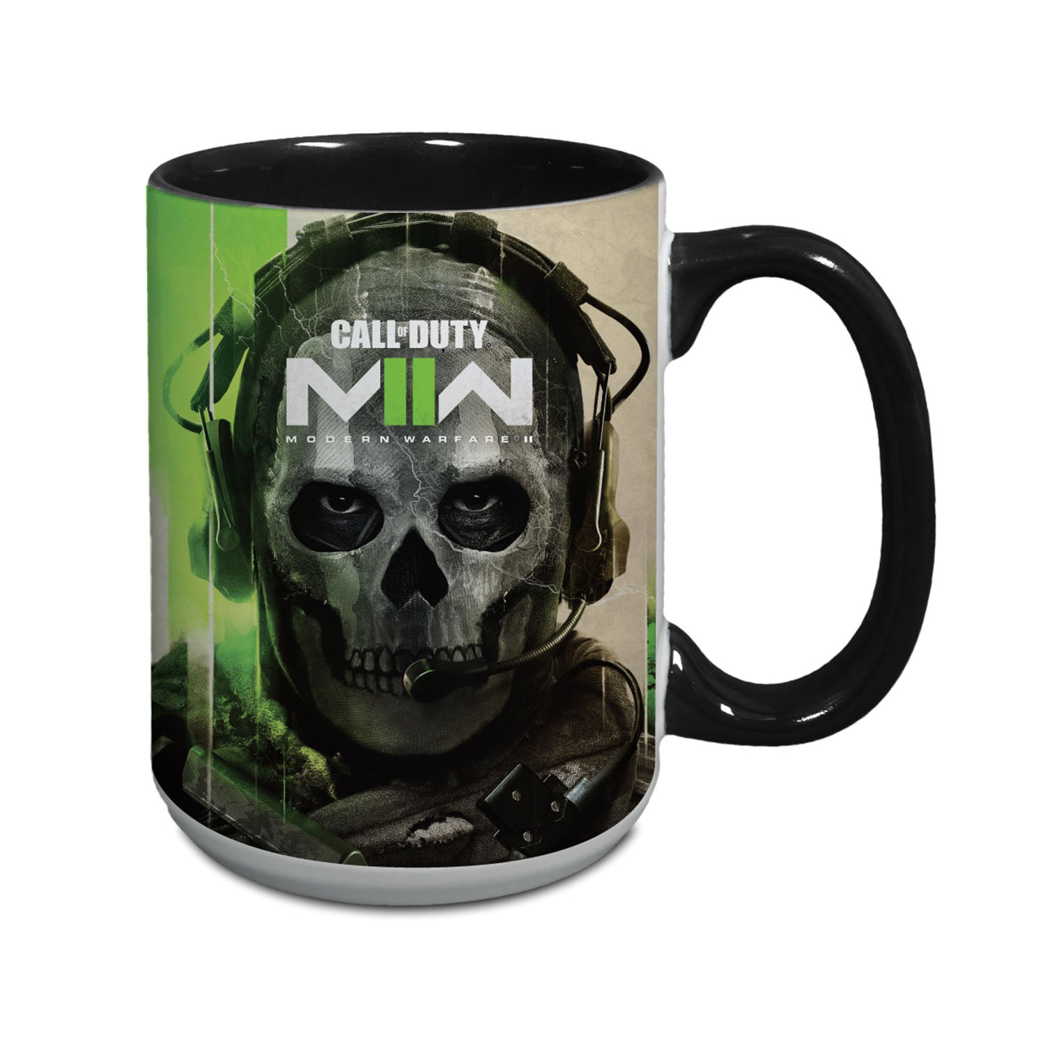 Modern Warfare II Ghost Art Coffee Mug