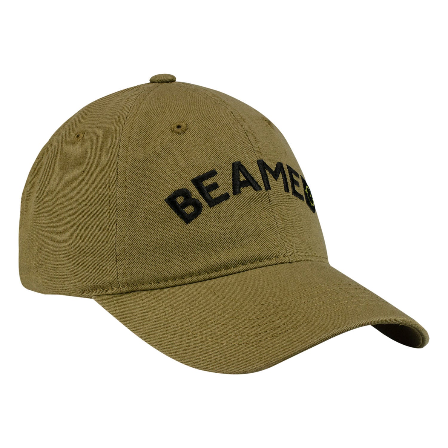 Call of Duty Olive Beamed Hat - Right View