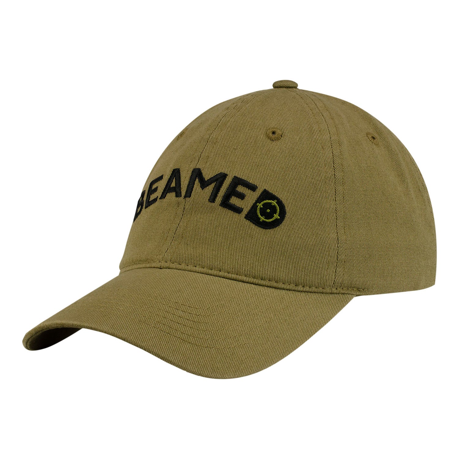 Call of Duty Olive Beamed Hat - Left View