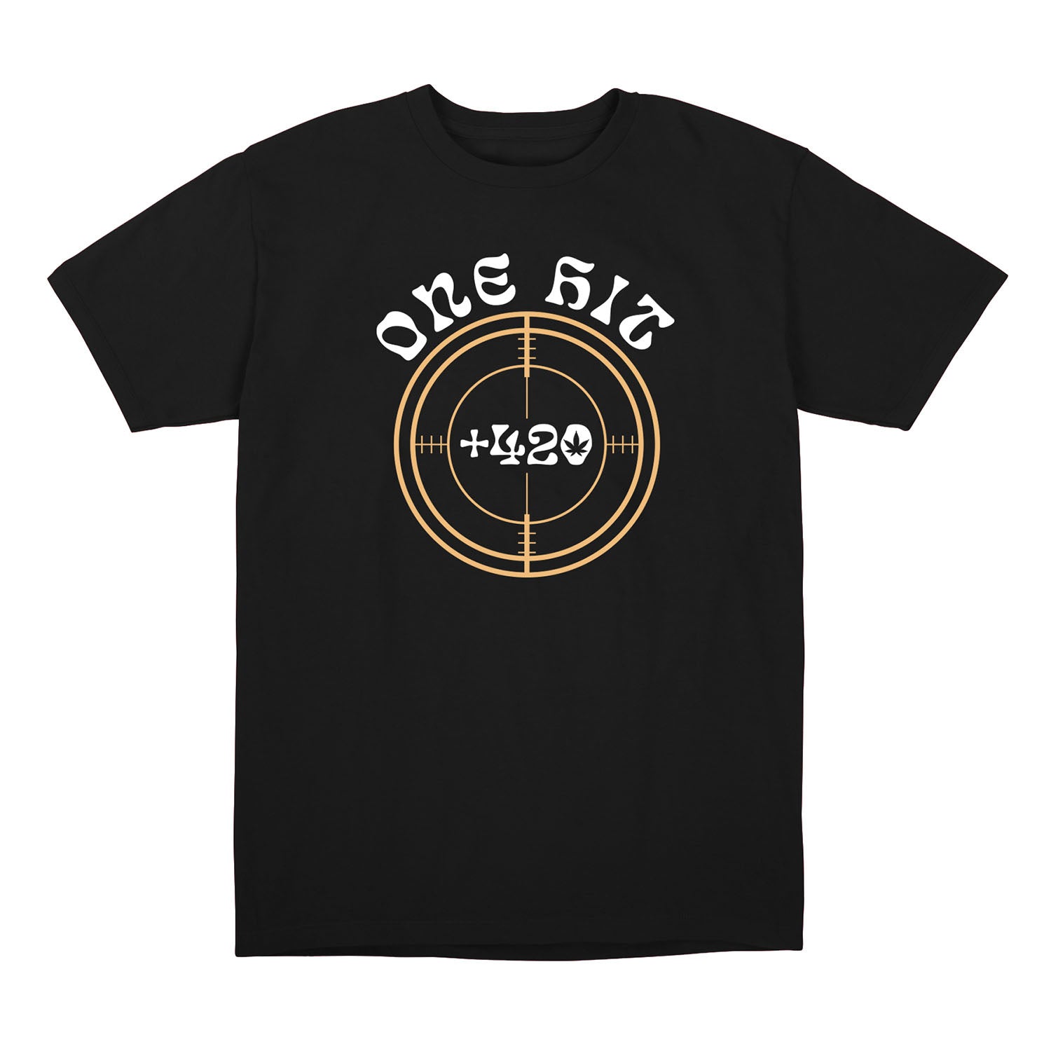 Call of Duty Black One Hit 420 T-Shirt - Front View