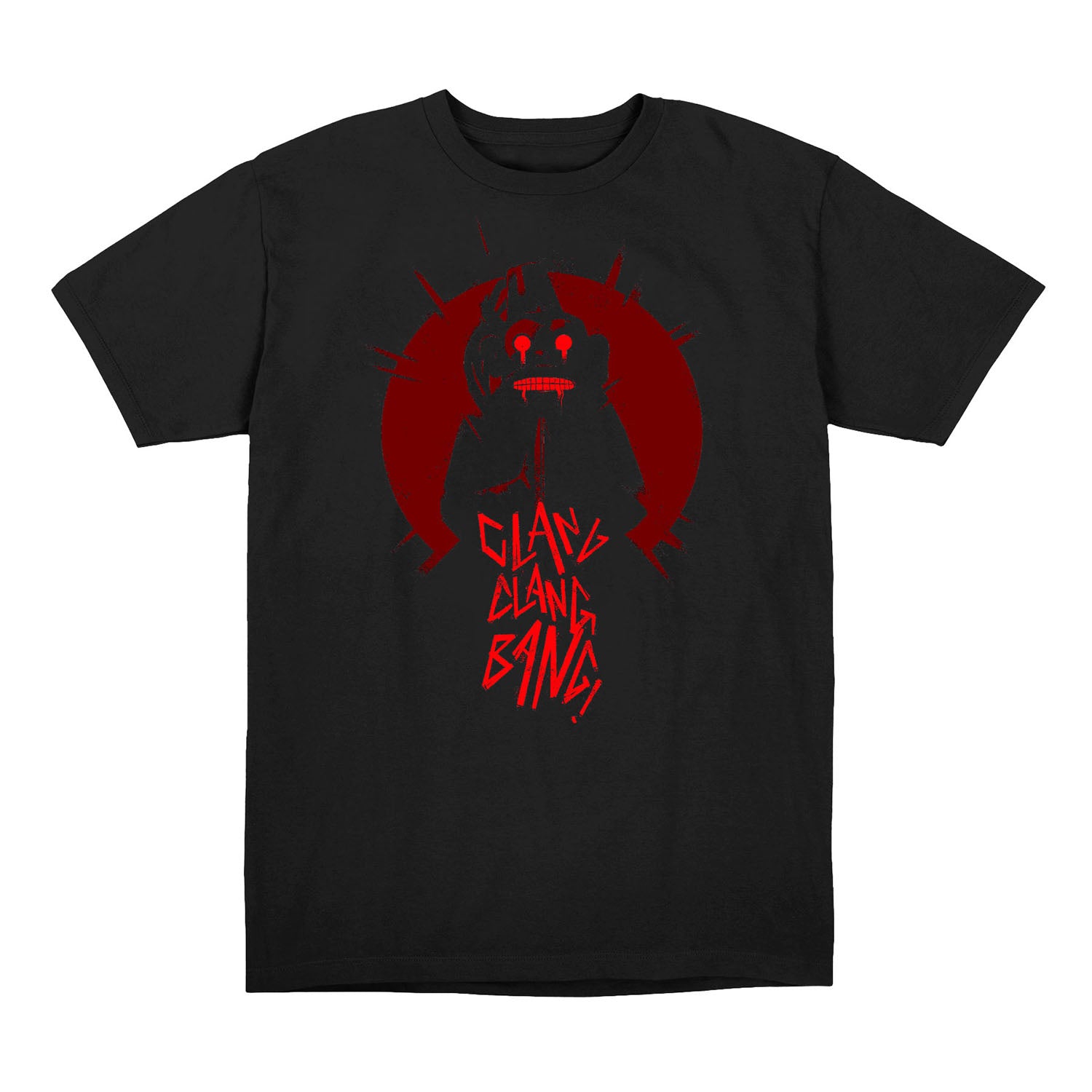 Call of Duty Clang Clang Bang Black T-Shirt - Front View