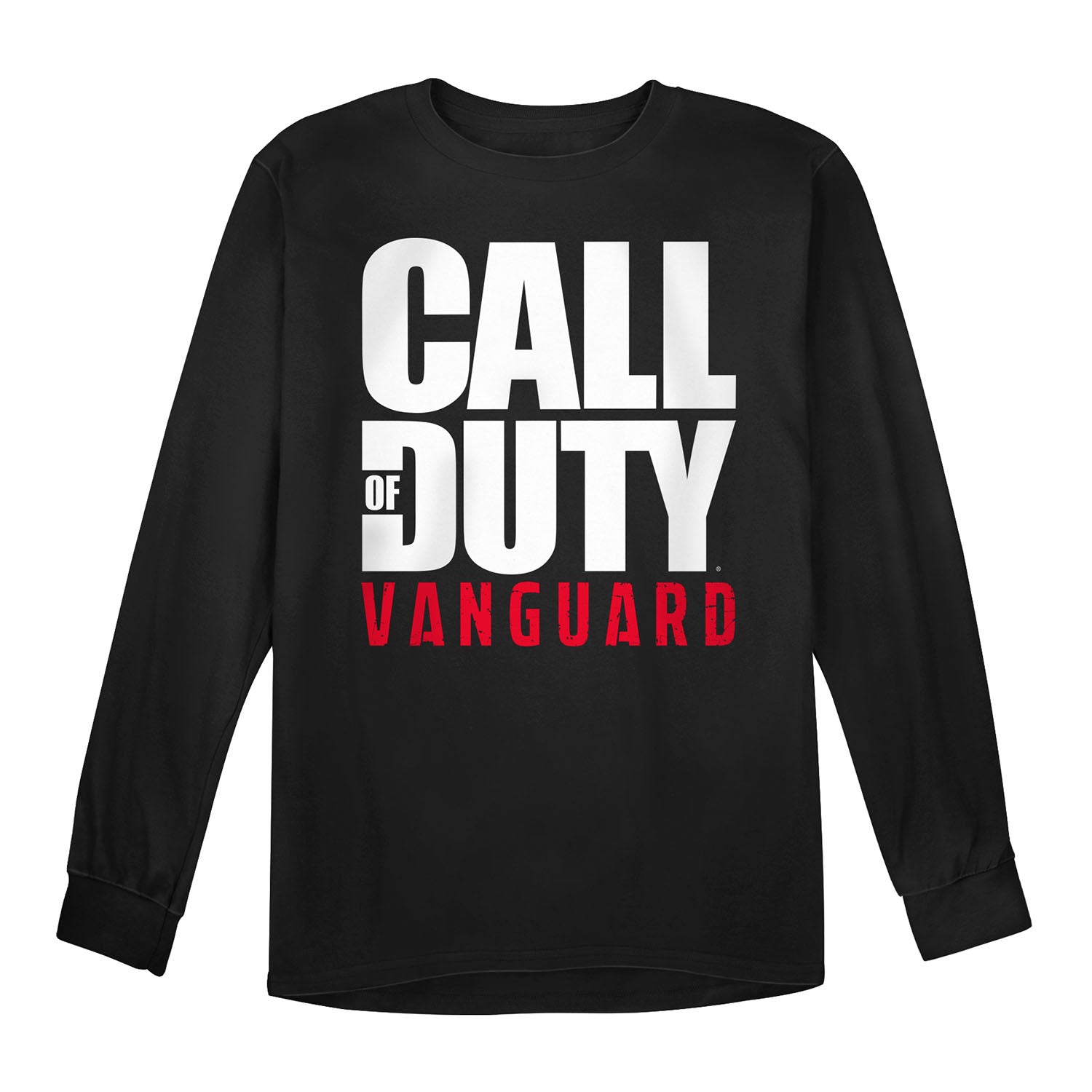Gym bud Stille og rolig Call of Duty Vanguard Black Logo Long Sleeve T-Shirt - Call of Duty Store
