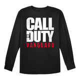 Call of Duty Vanguard Black Logo Long Sleeve T-Shirt - Front View